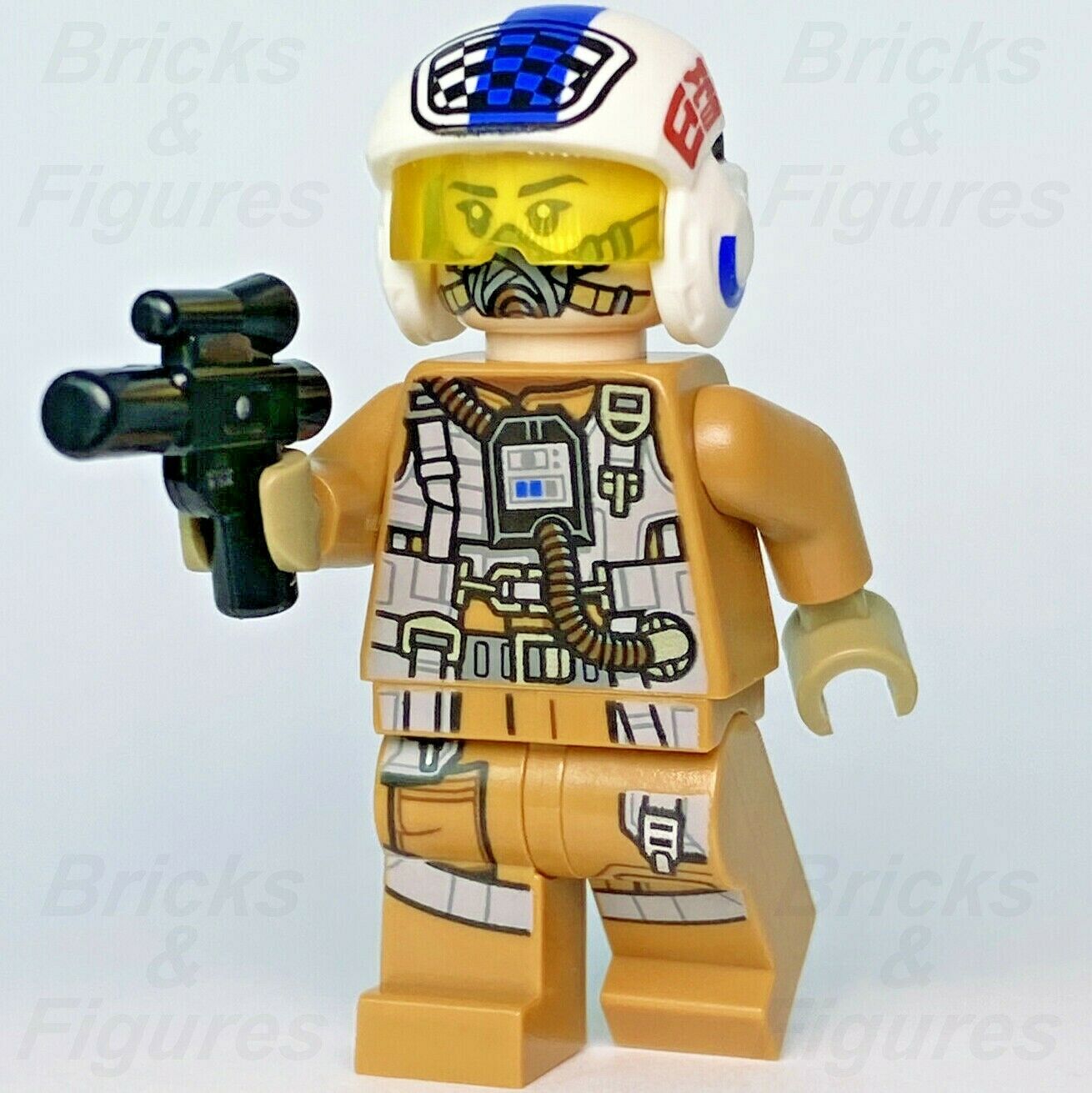 Star Wars LEGO Resistance Gunner Paige The Last Jedi Minifigure 75188 sw0864 - Bricks & Figures
