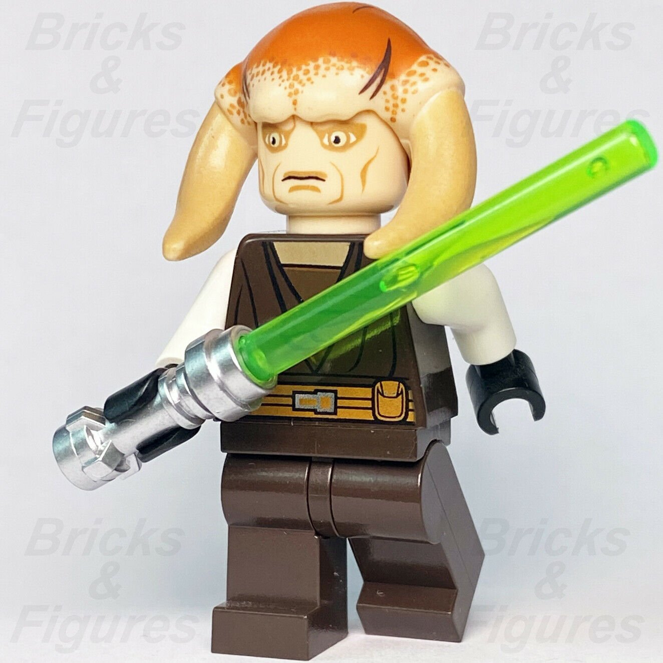 Star Wars LEGO Saesee Tiin Jedi Master Clone Wars Minifigure 9498 7931 sw0308 - Bricks & Figures