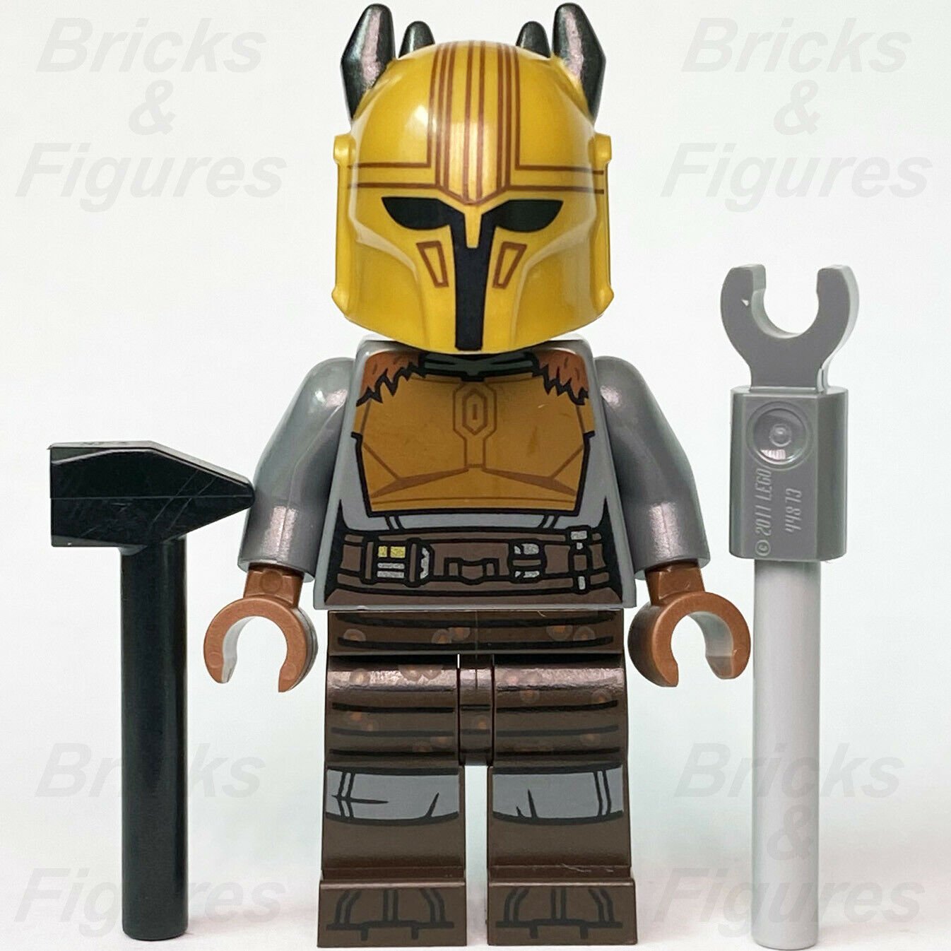 Star Wars LEGO The Armorer The Mandalorian Tribe Leader Minifigure 75319 sw1171 - Bricks & Figures