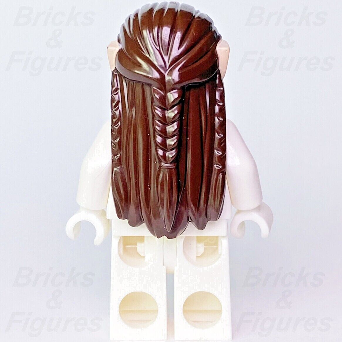 The Hobbit LEGO Elf Ears Hair Dark Brown Lord of the Ring Minifigure Part 79004 - Bricks & Figures