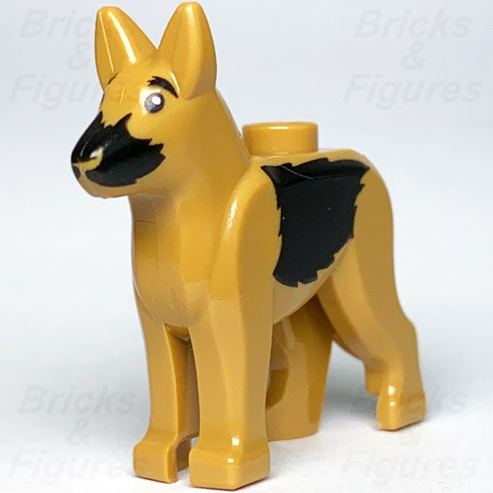 Town & City LEGO Alsatian German Shepherd Dog with Black Pattern Animal 60134 - Bricks & Figures