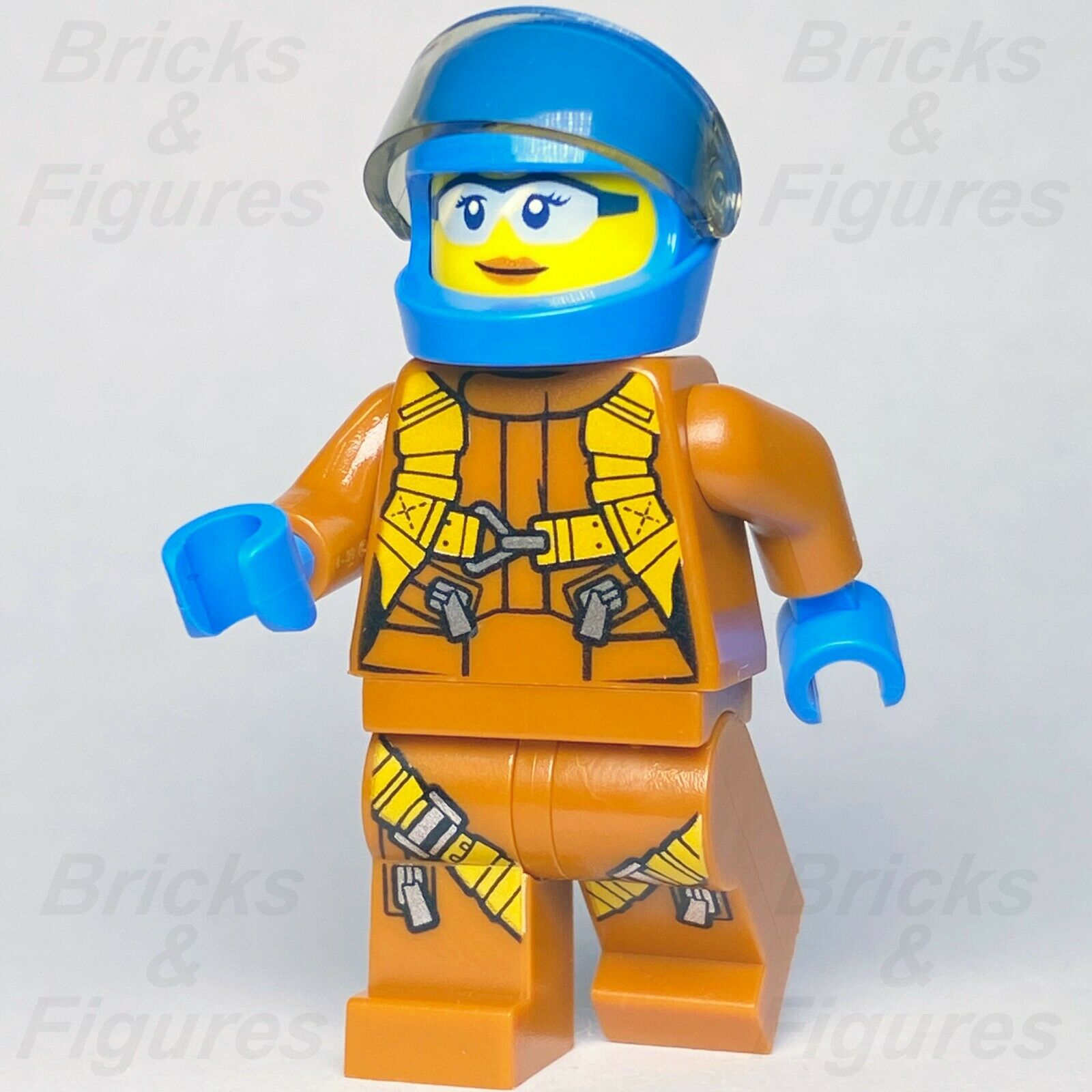 Town City LEGO Arctic Plane Quadcopter Pilot Female Minifigure 60193 60196 - Bricks & Figures