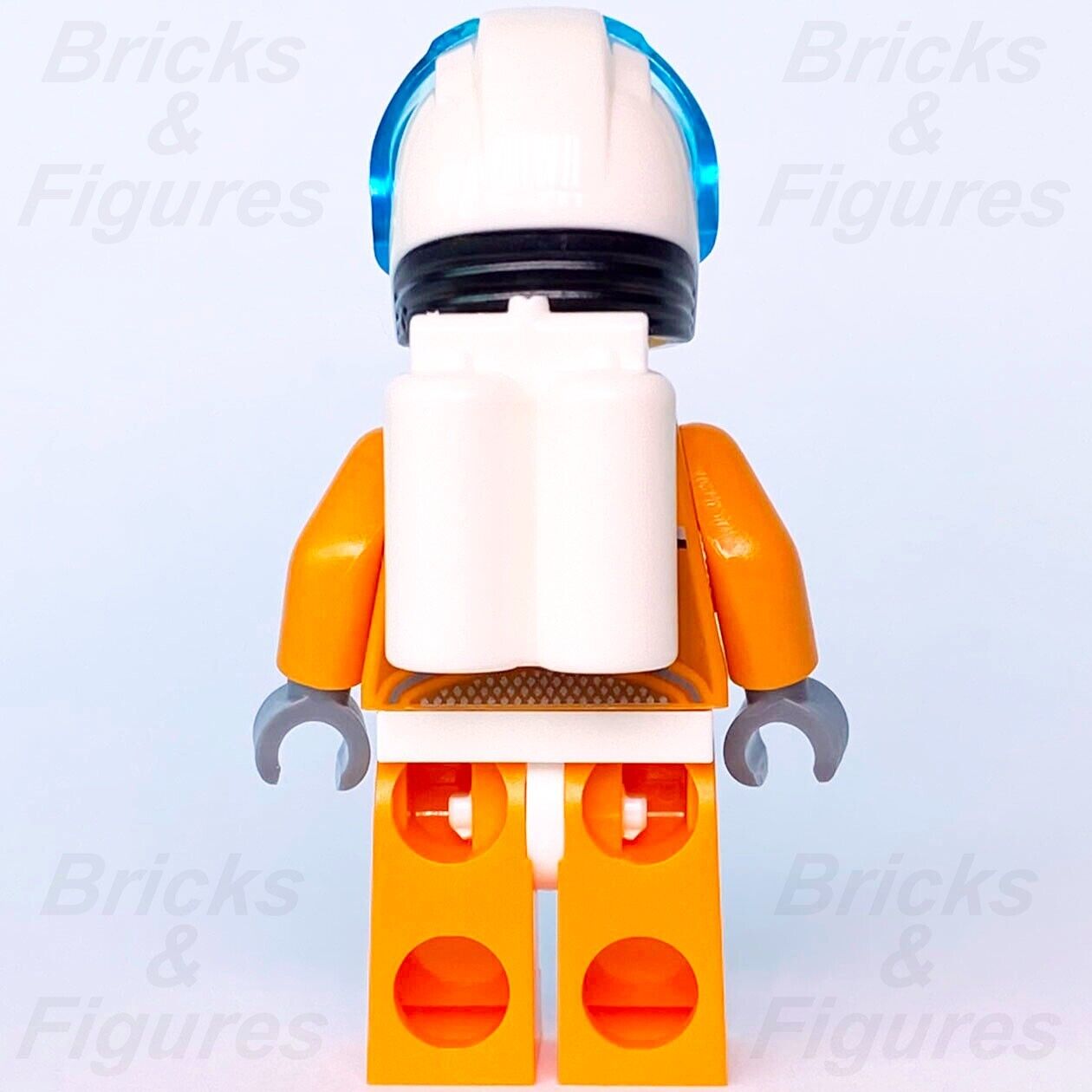 Town City LEGO Astronaut Male Space Port Minifigure 951911 60228 cty1059 New - Bricks & Figures