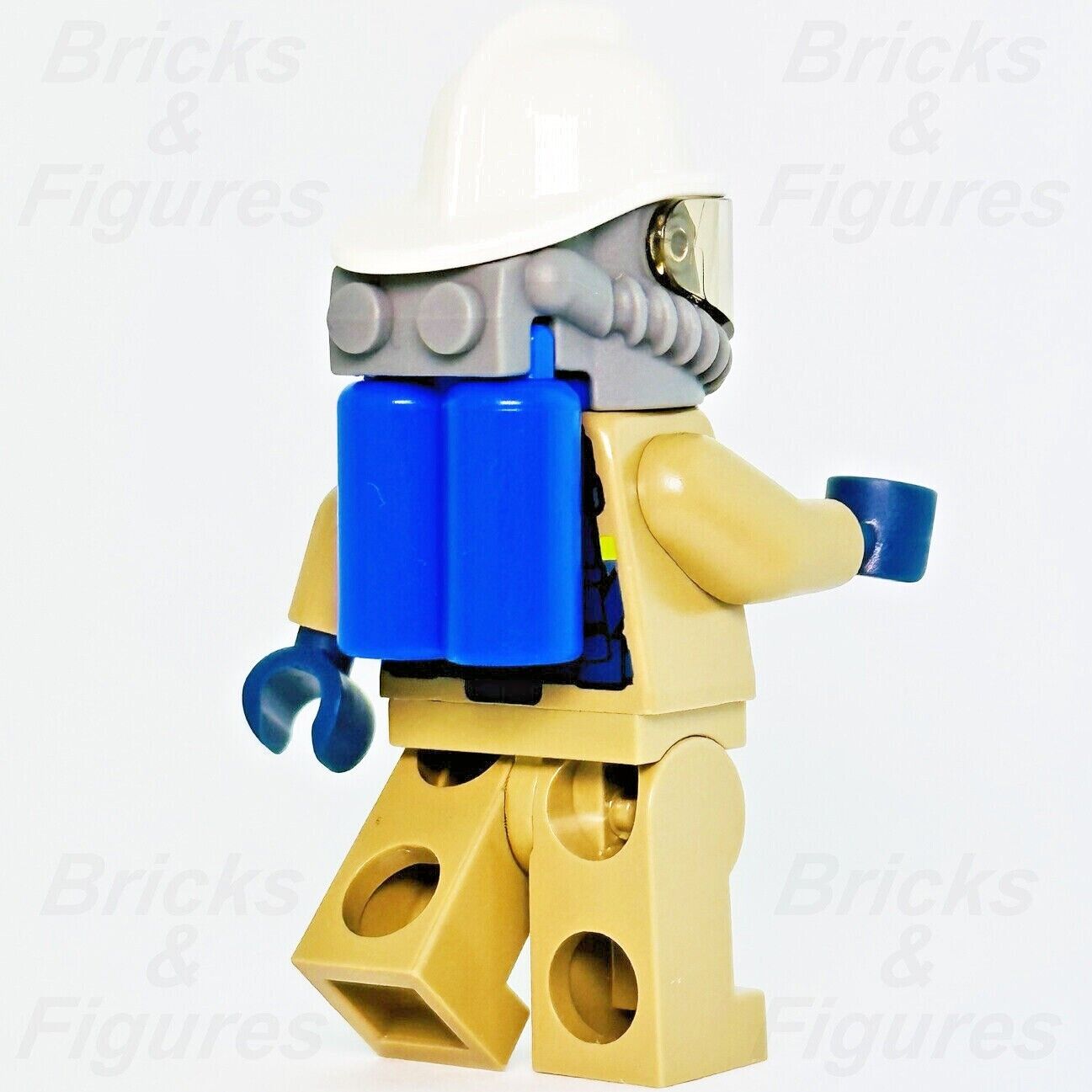 Town City LEGO Fireman Bob Firefighter Fire Minifigure 60321 cty1253 Fighter - Bricks & Figures