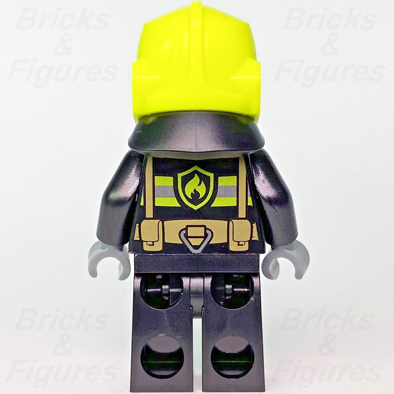 Town City LEGO Fireman Clemmons Firefighter Fire Minifigure 60321 cty1358 New - Bricks & Figures