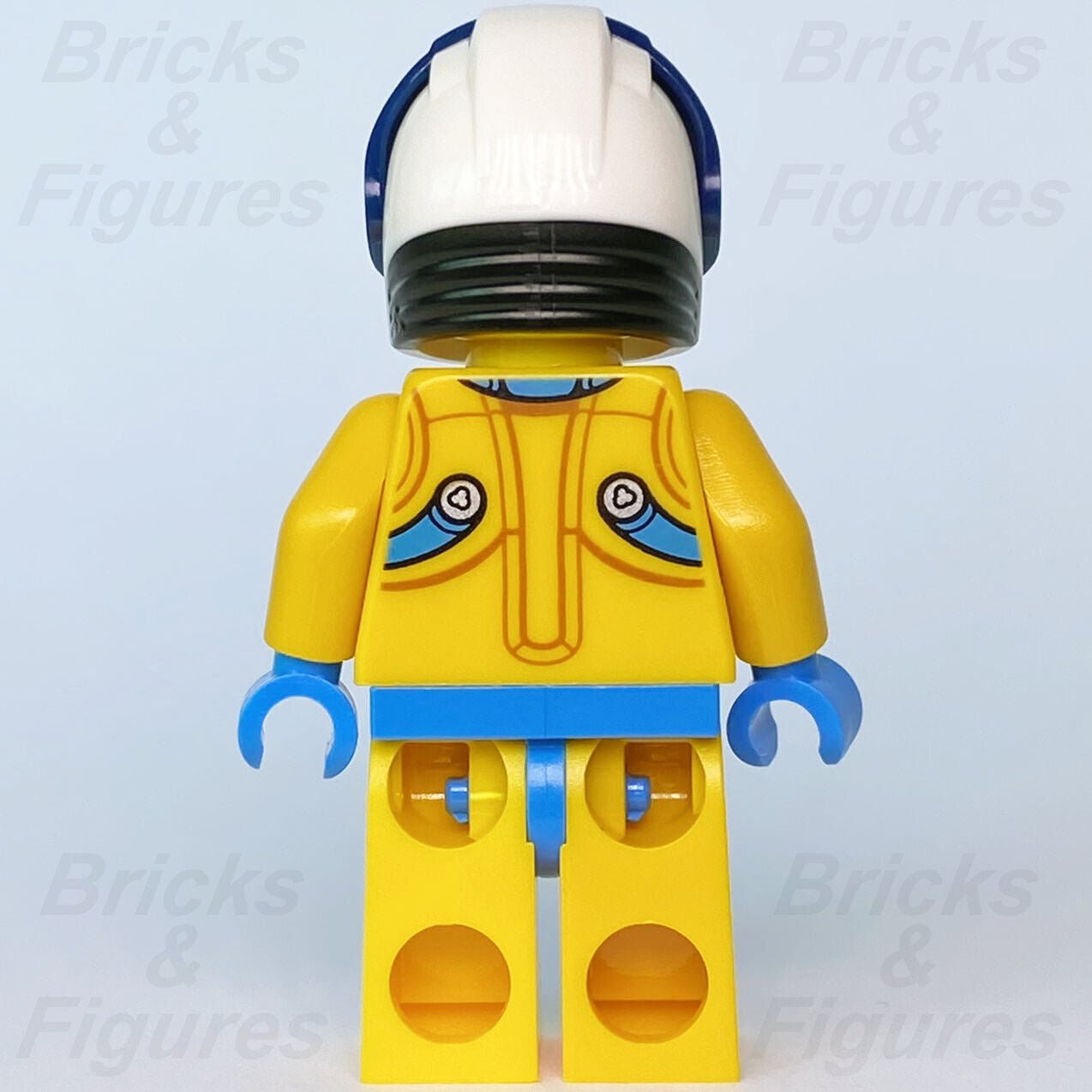Town City LEGO Lunar Research Astronaut Male Space Port Minifigure 60350 New - Bricks & Figures