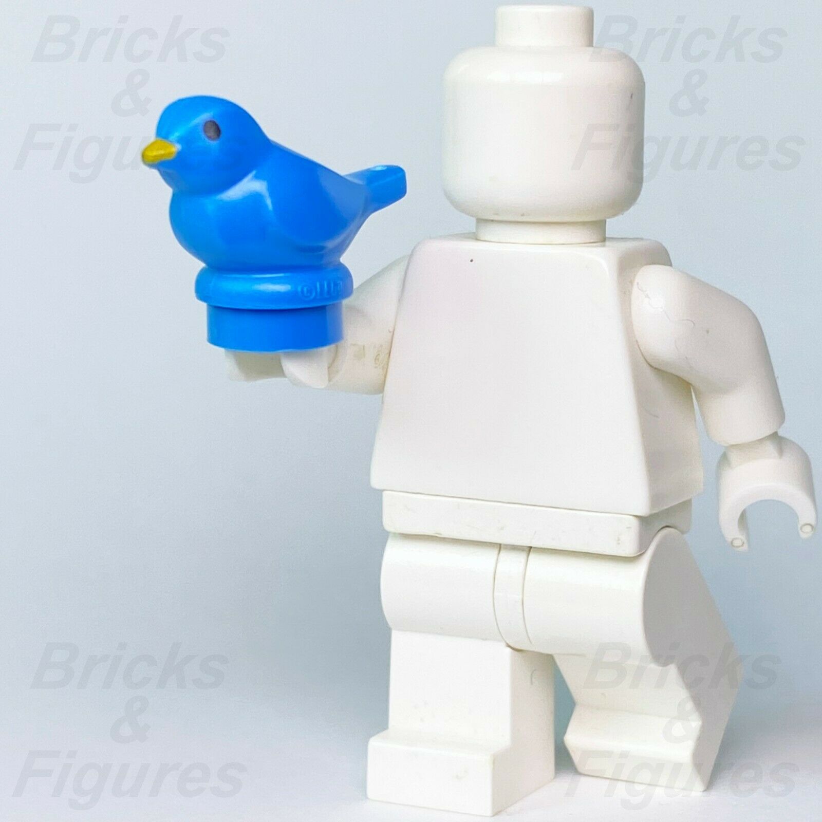 Town City Modular Buildings LEGO® Small Blue Bird with Black Eyes Animal 10270 - Bricks & Figures